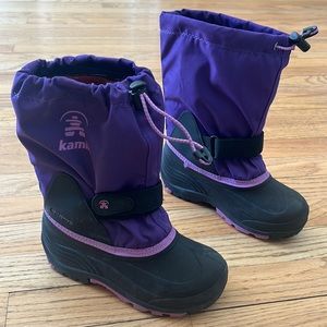 Kamik waterproof boots, size 1.